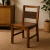 Woven Back Dining Chair