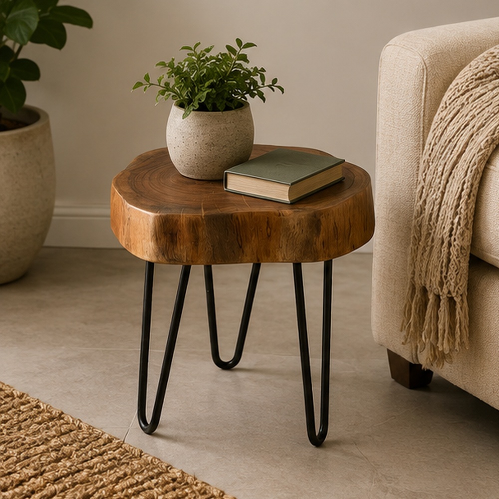 Live Edge Side Table