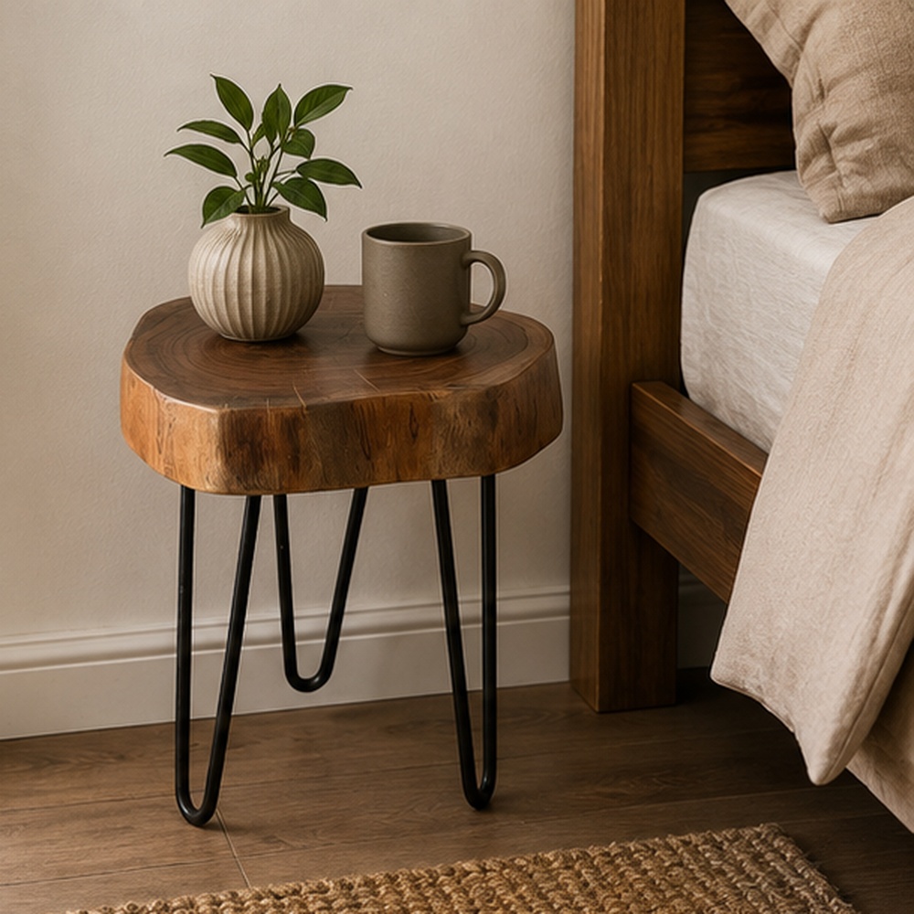Live Edge Side Table - Image 2