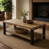 Rustic Two-Tier Coffee Table