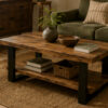 Coffee Table with Lower Shelf
